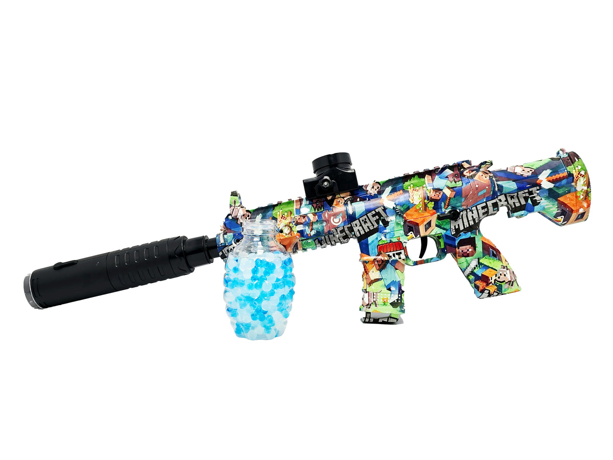 Lanzador Hidrogel M416 Luces y Humo Gun Plástico 51 cm