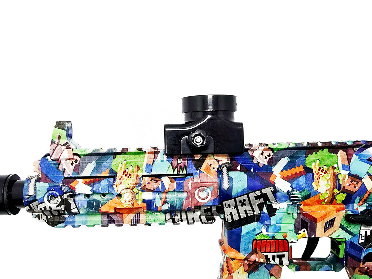 Lanzador Hidrogel M416 Luces y Humo Gun Plástico 51 cm