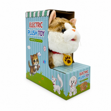 Gato Paseador Interactivo Repite Voz con Sonidos