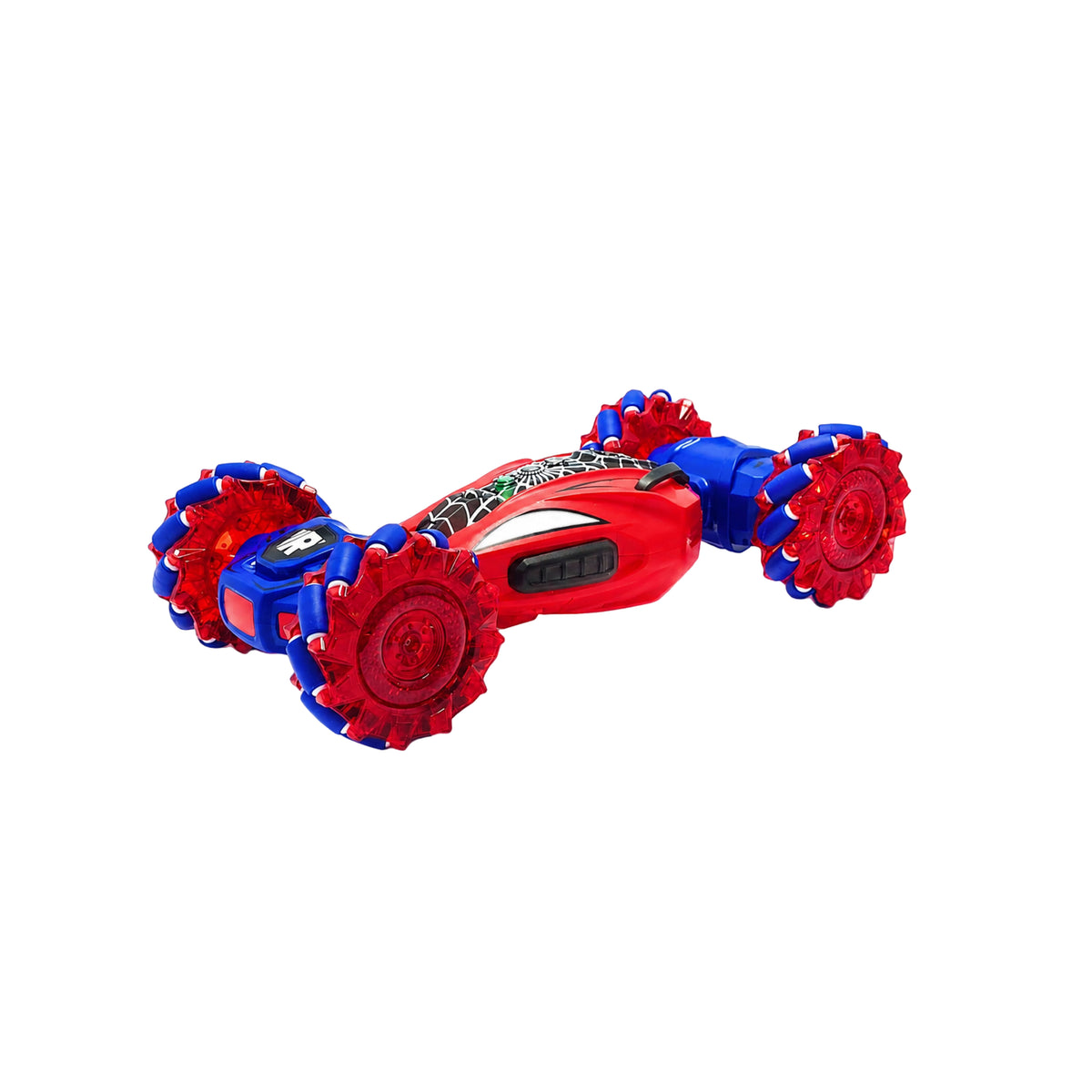 Carro Spiderman Control Remoto con Humo, Luces y Sonido