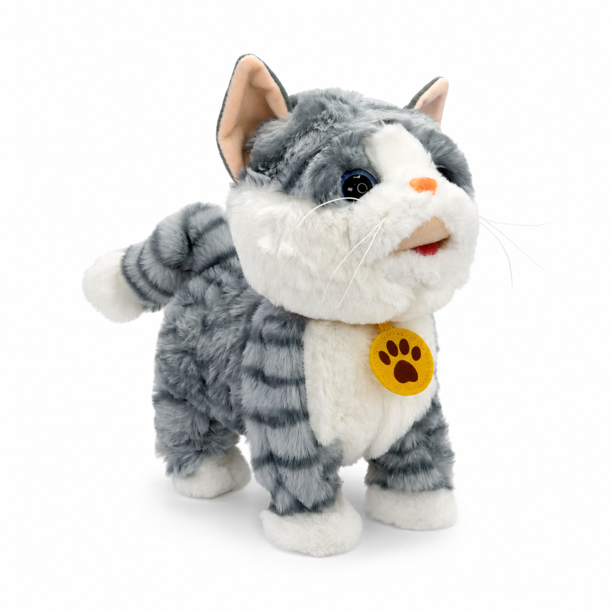 Gato Paseador Interactivo Repite Voz con Sonidos