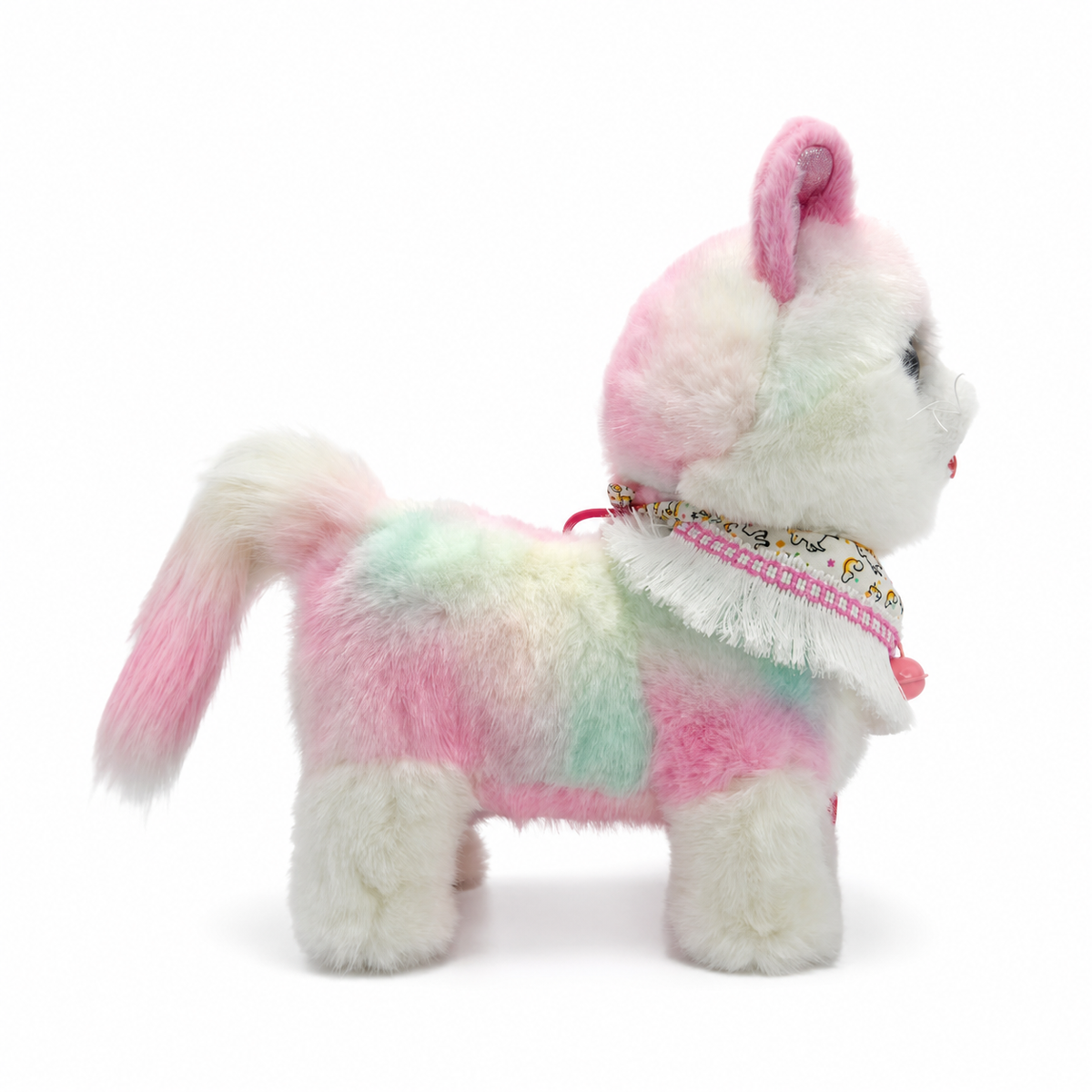 Gato Paseador Interactivo con Correa Repite Voz Recargable