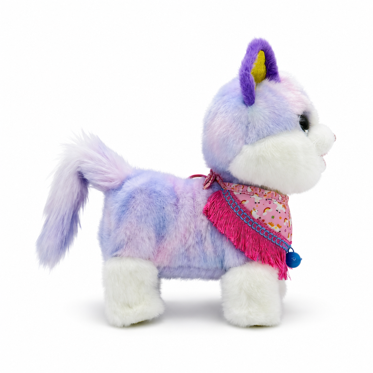 Gato Paseador Interactivo con Correa Repite Voz Recargable
