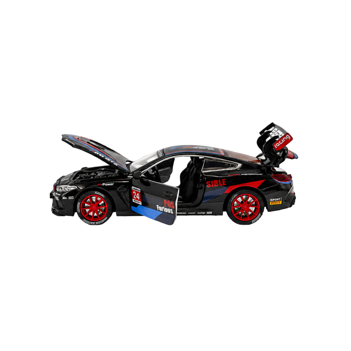 Carro BMW M8 GTE Escala 1:32 Coleccionable