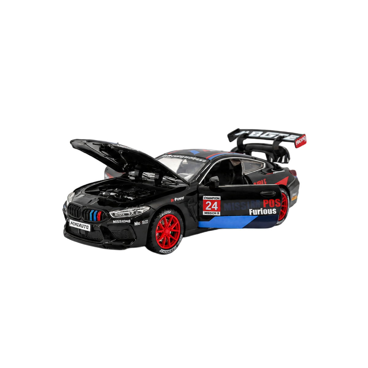 Carro BMW M8 GTE Escala 1:32 Coleccionable
