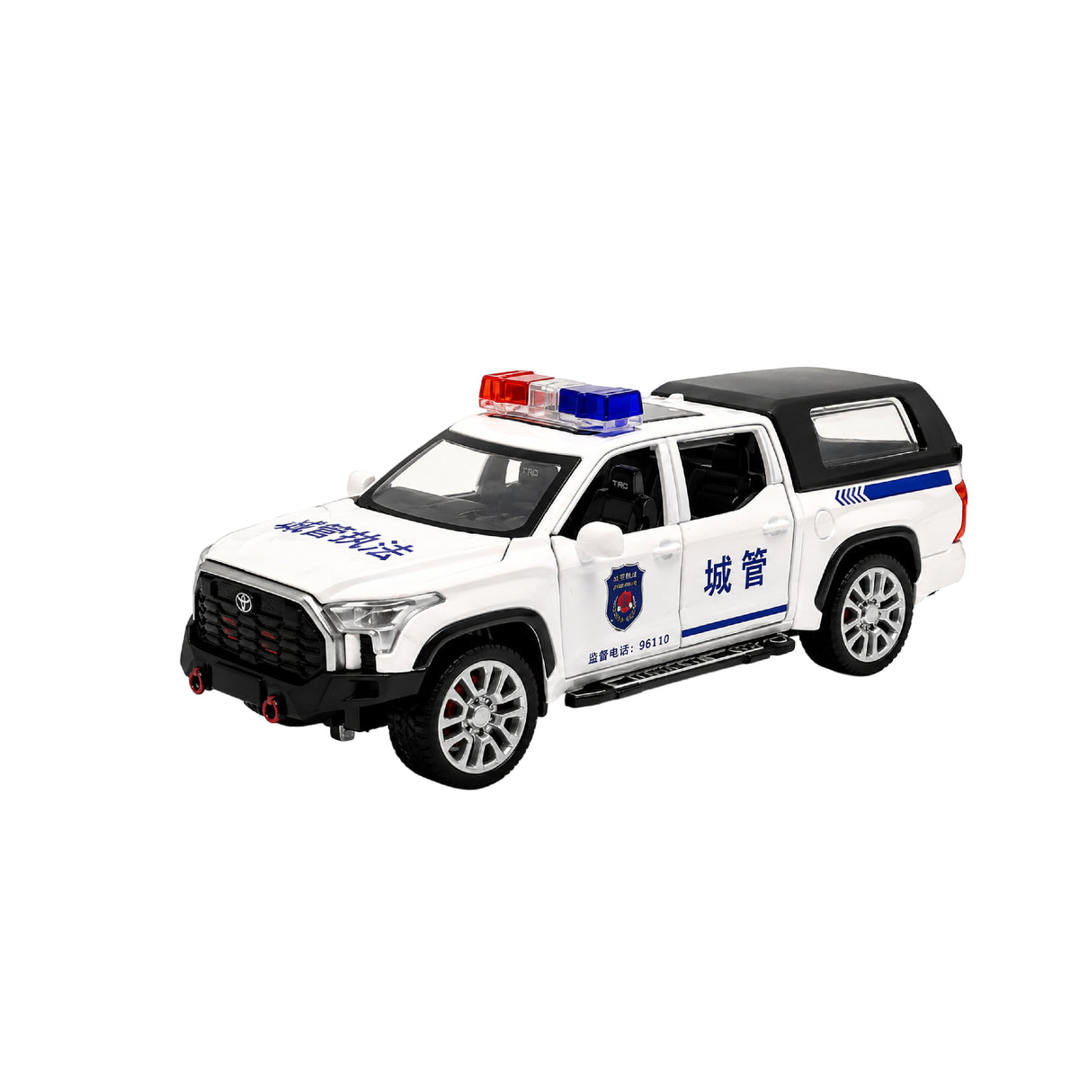 Camioneta Toyota Tundra Policía Escala 1:32 Coleccionable