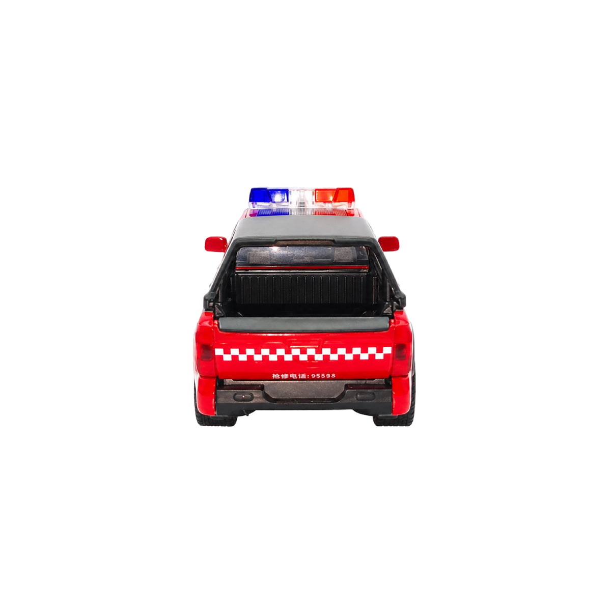 Camioneta Toyota Tundra Policía Escala 1:32 Coleccionable