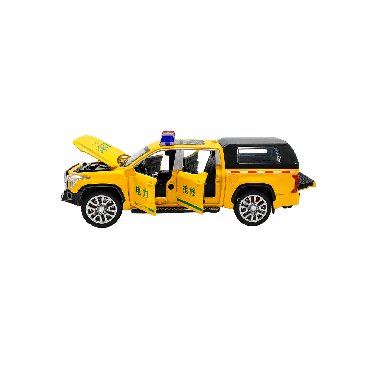 Camioneta Toyota Tundra Policía Escala 1:32 Coleccionable
