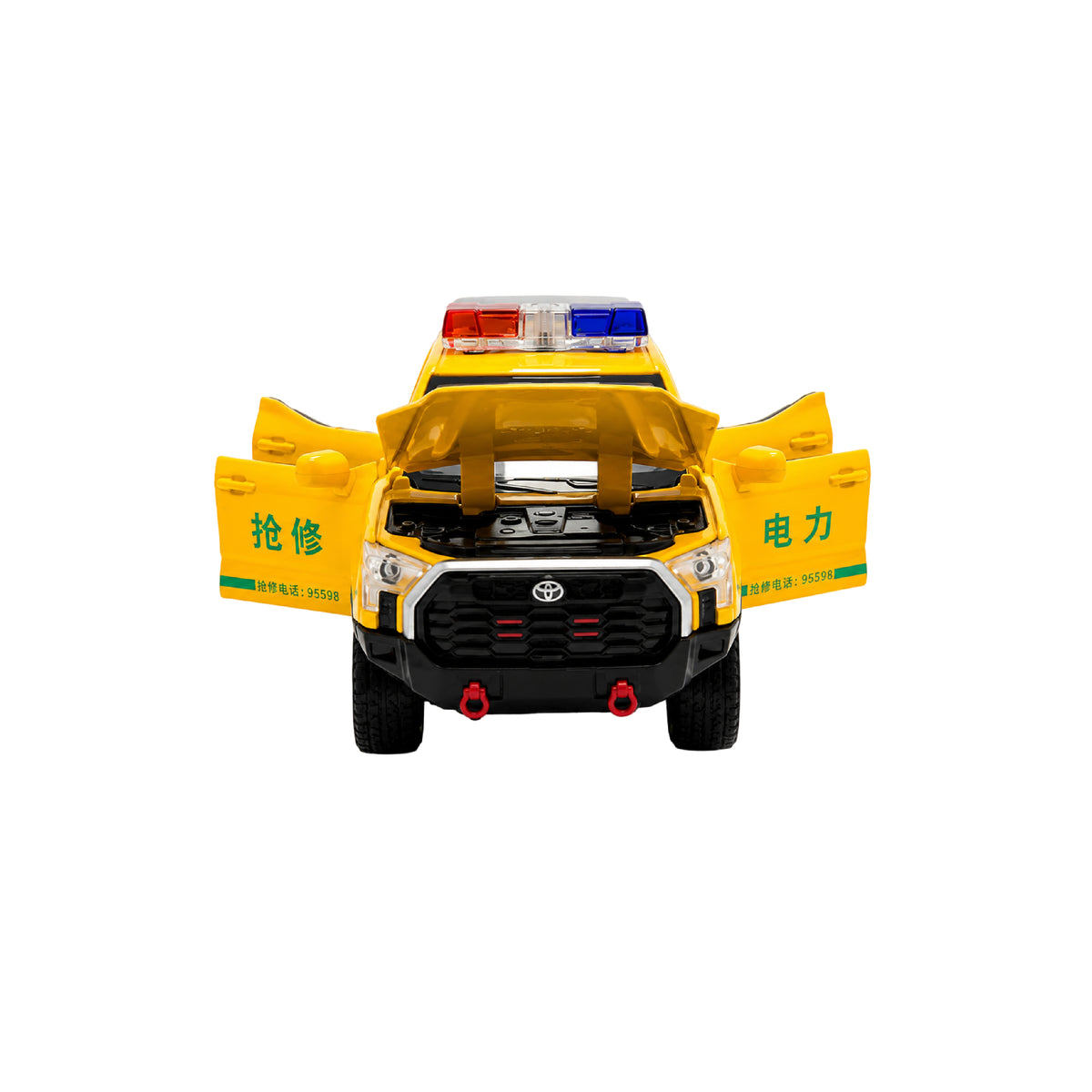 Camioneta Toyota Tundra Policía Escala 1:32 Coleccionable