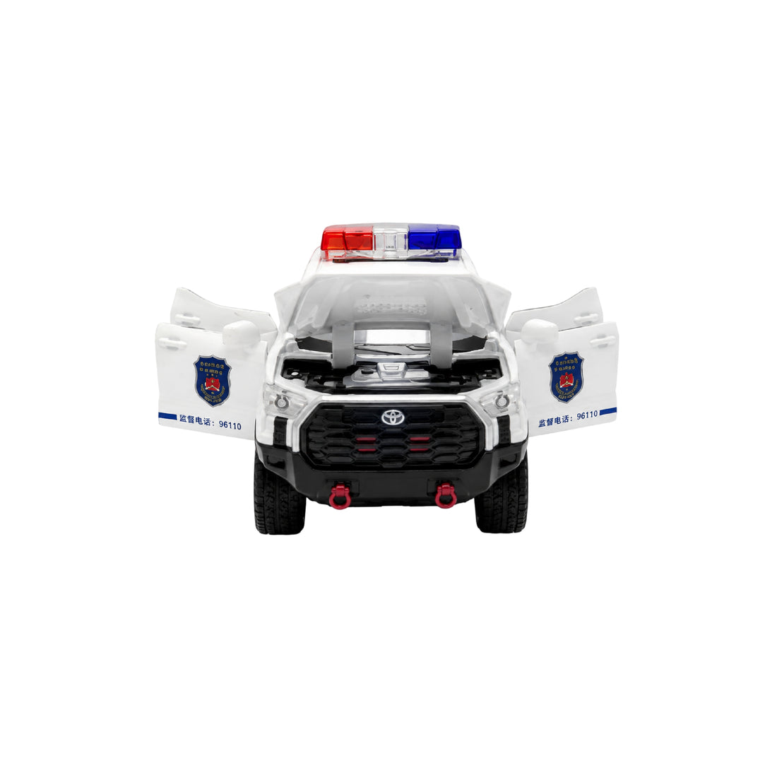 Camioneta Toyota Tundra Policía Escala 1:32 Coleccionable