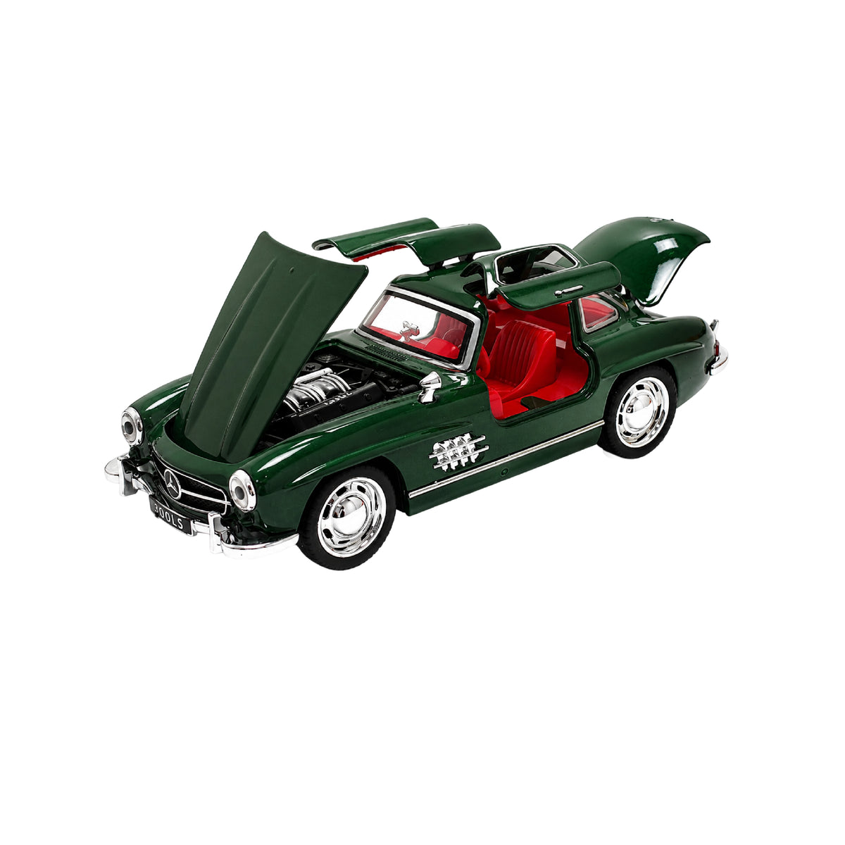 Carro Mercedes-Benz 300 SL Gullwing 1954 Escala 1:32 Coleccionable