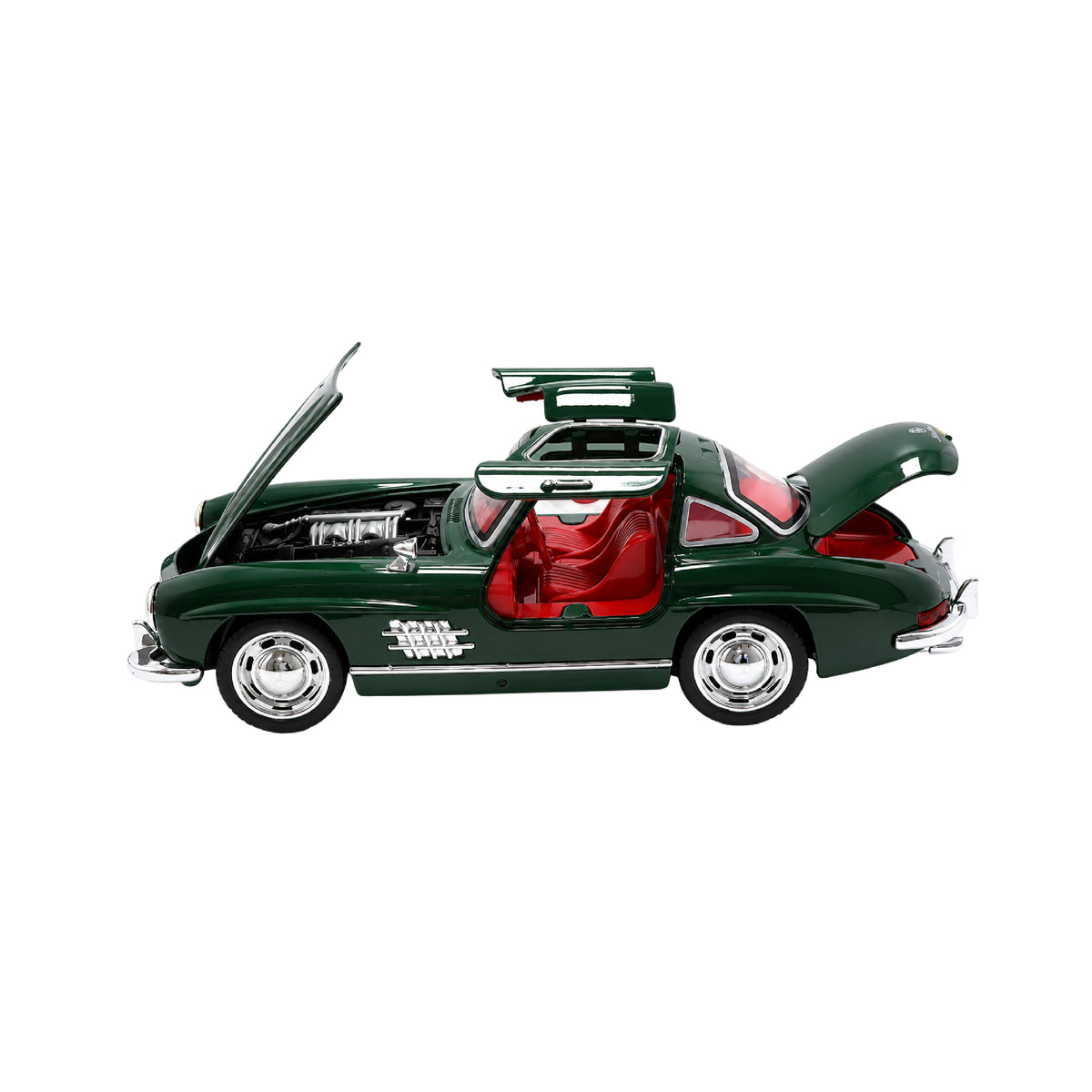 Carro Mercedes-Benz 300 SL Gullwing 1954 Escala 1:32 Coleccionable