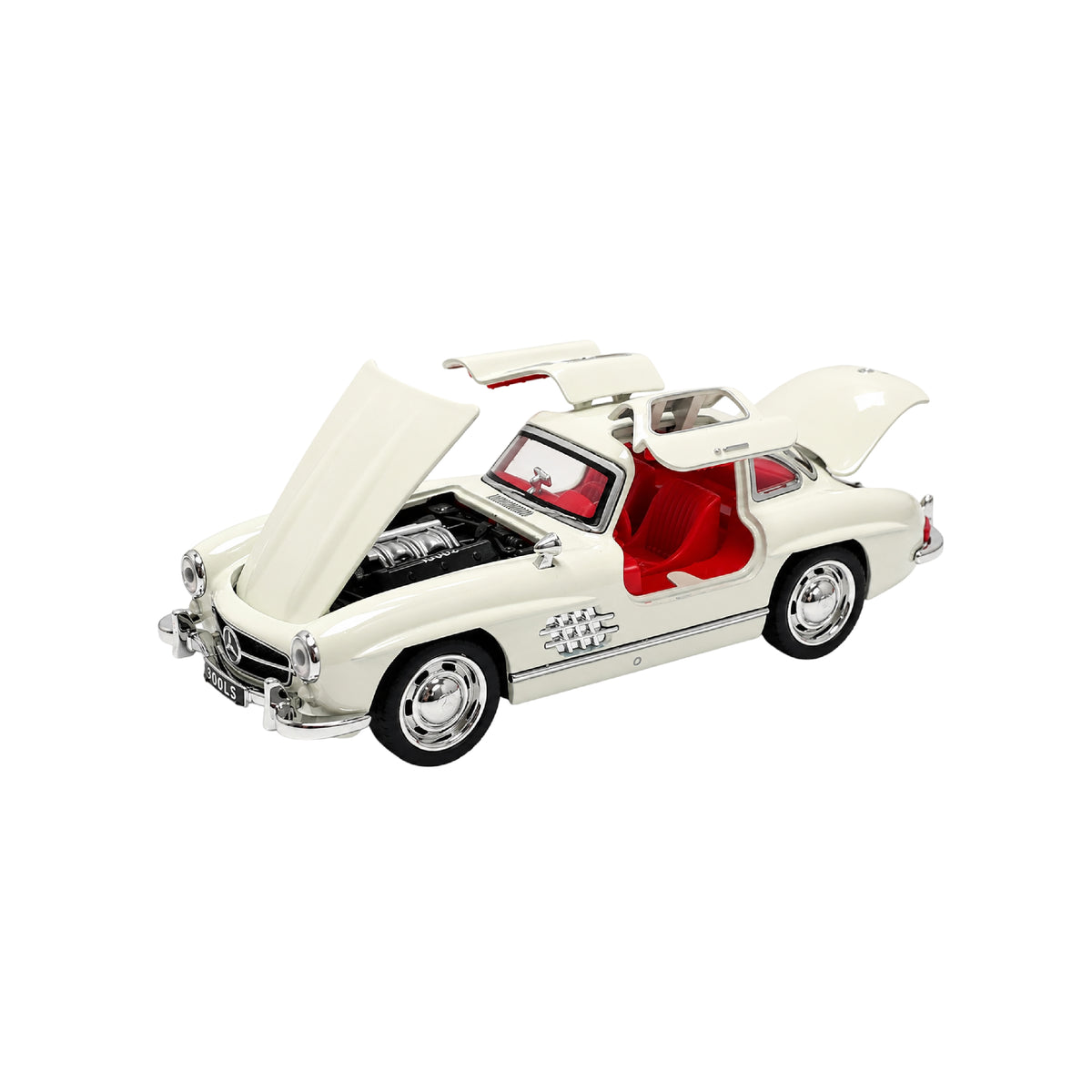 Carro Mercedes-Benz 300 SL Gullwing 1954 Escala 1:32 Coleccionable