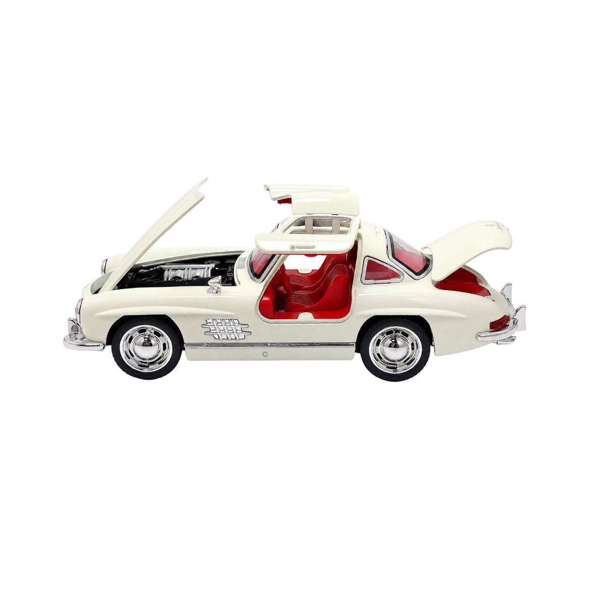 Carro Mercedes-Benz 300 SL Gullwing 1954 Escala 1:32 Coleccionable