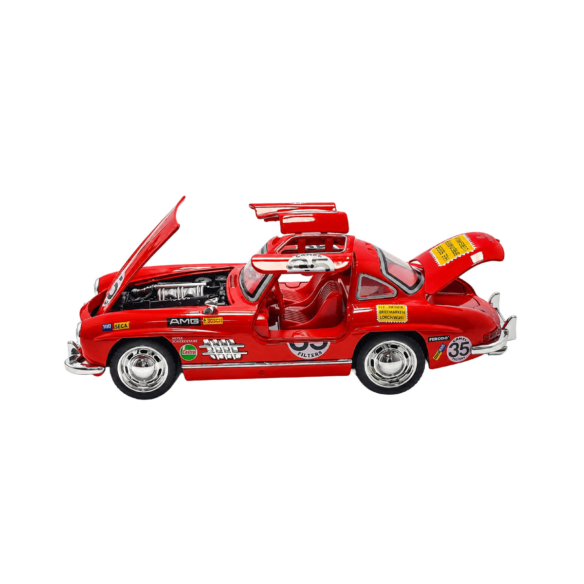 Carro Mercedes-Benz 300 SL Carreras Escala 1:32 Coleccionable