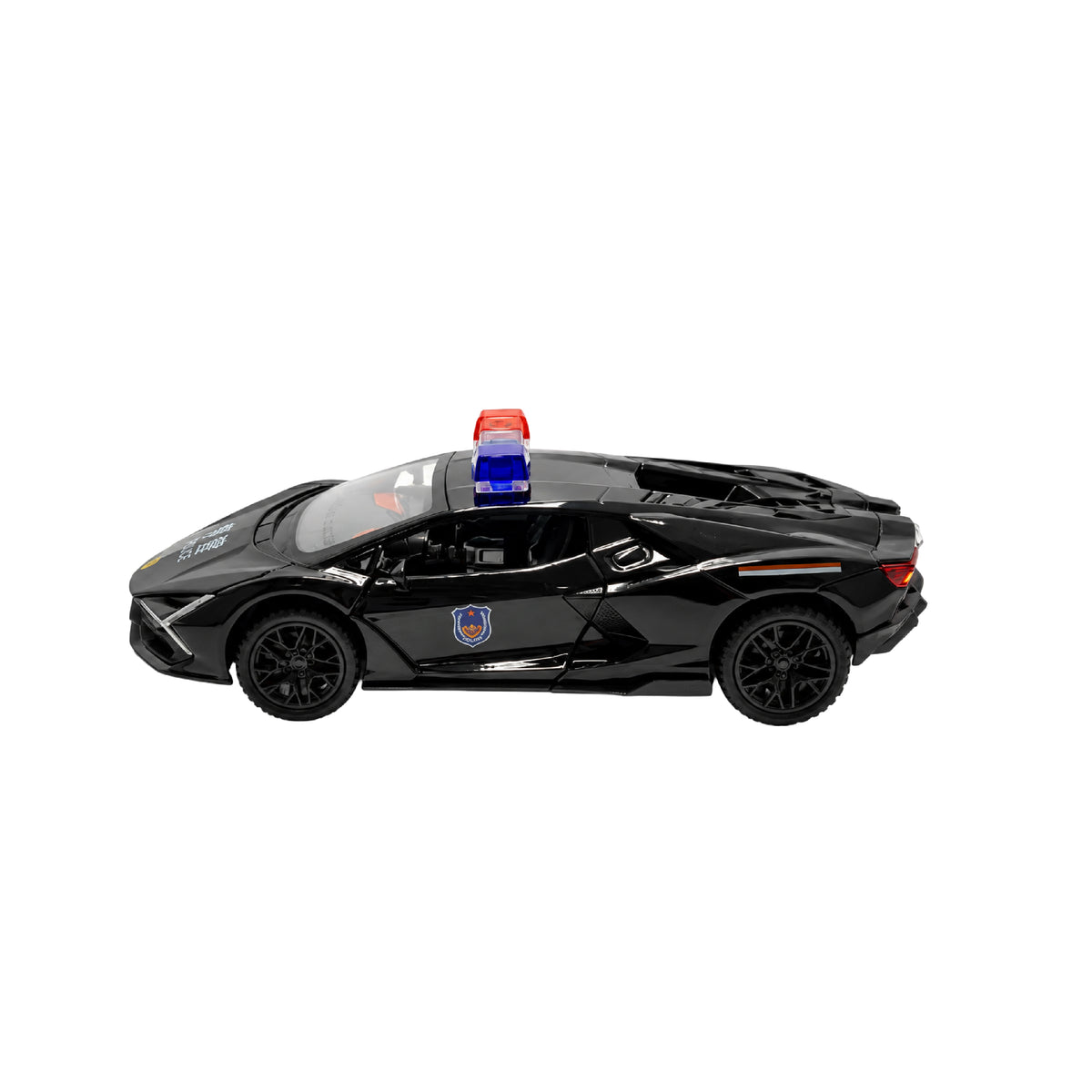 Carro Lamborghini Aventador Policía Especial Escala 1:32 Coleccionable