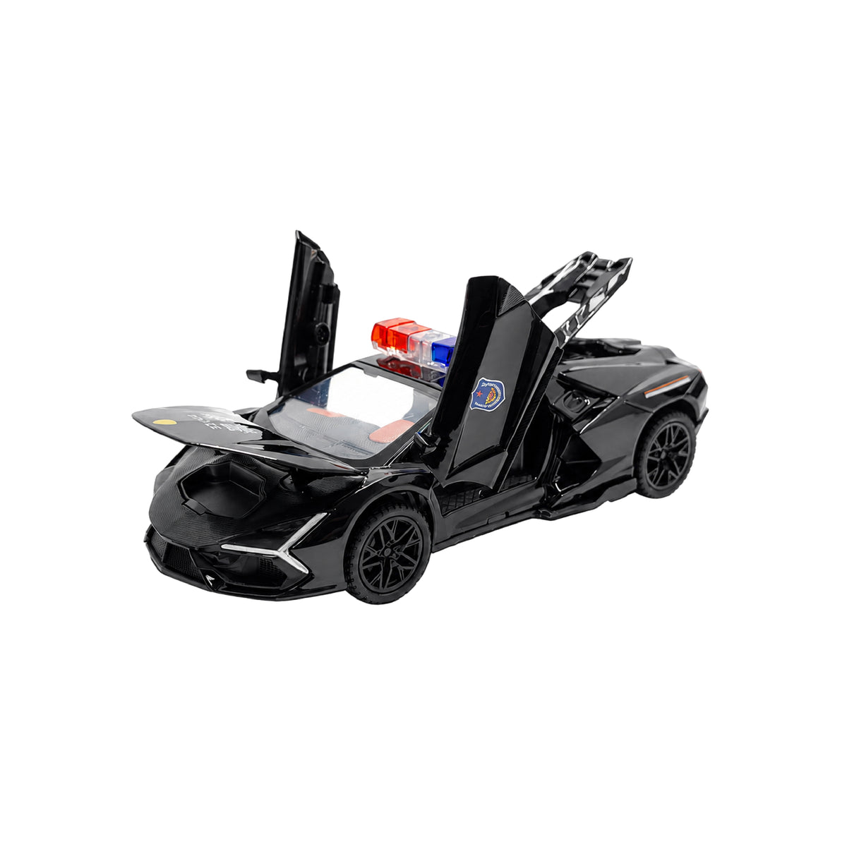 Carro Lamborghini Aventador Policía Especial Escala 1:32 Coleccionable