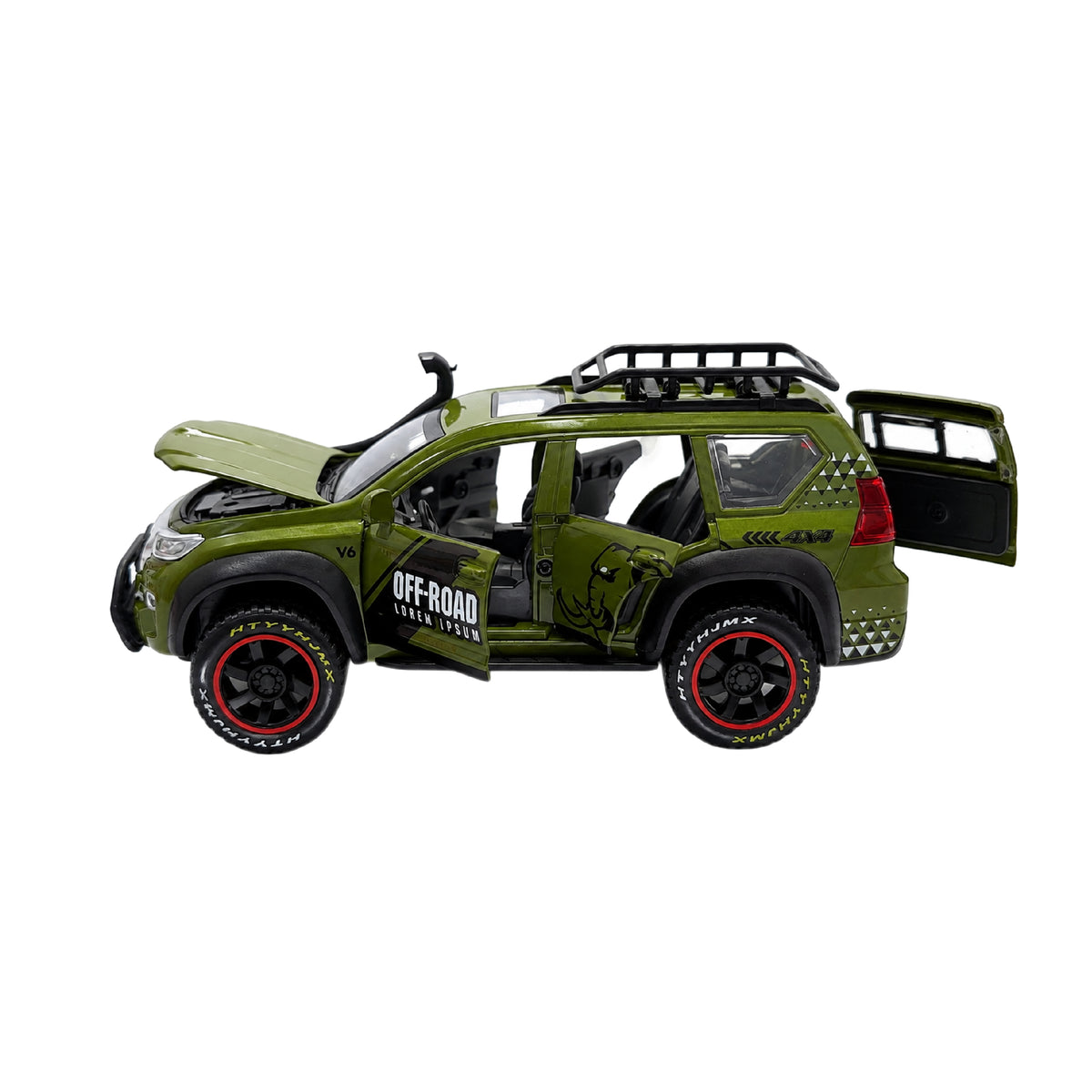 Camioneta Toyota Land Cruiser Prado J150 Escala 1:24 Coleccionable