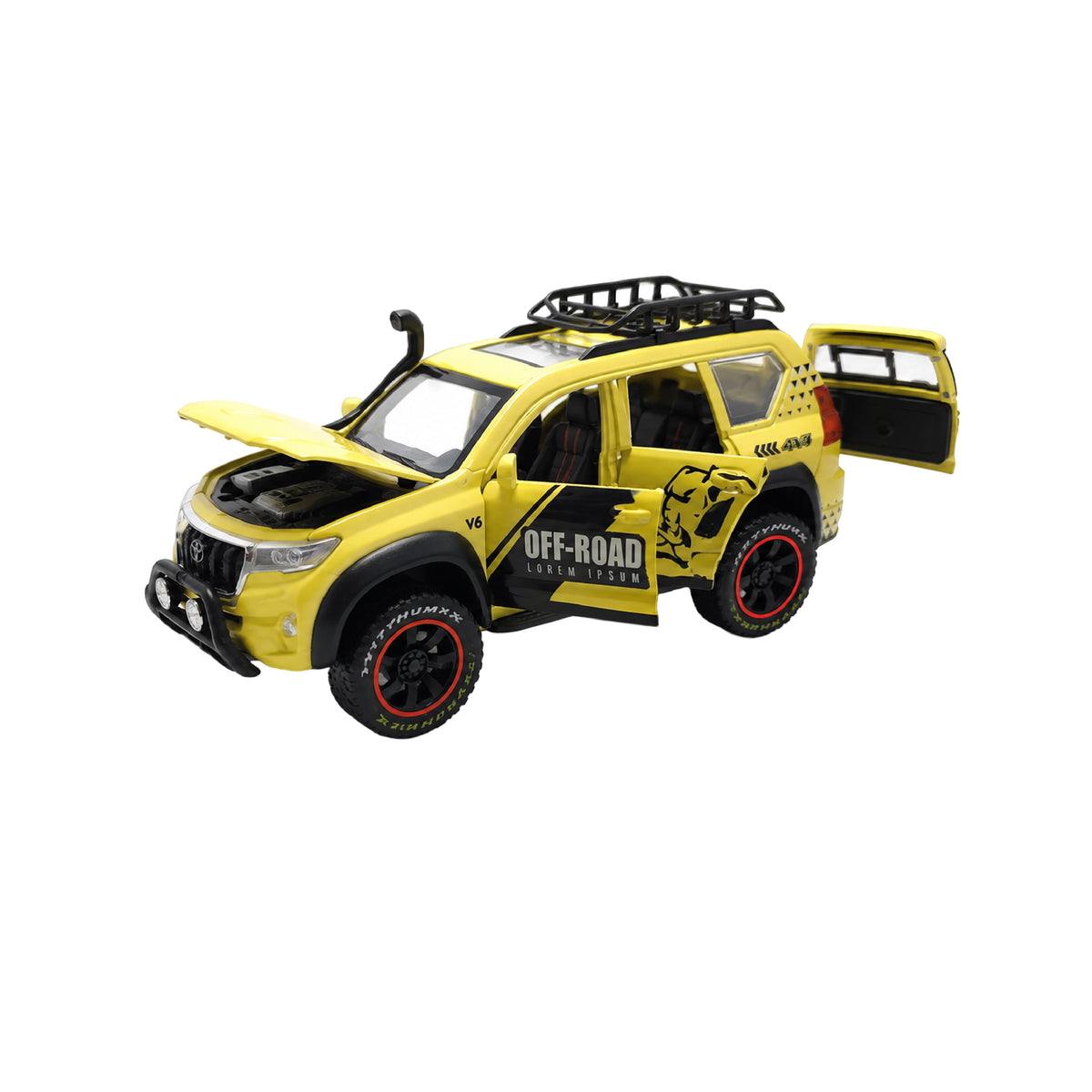Camioneta Toyota Land Cruiser Prado J150 Escala 1:24 Coleccionable