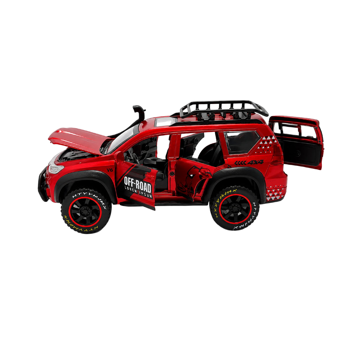 Camioneta Toyota Land Cruiser Prado J150 Escala 1:24 Coleccionable