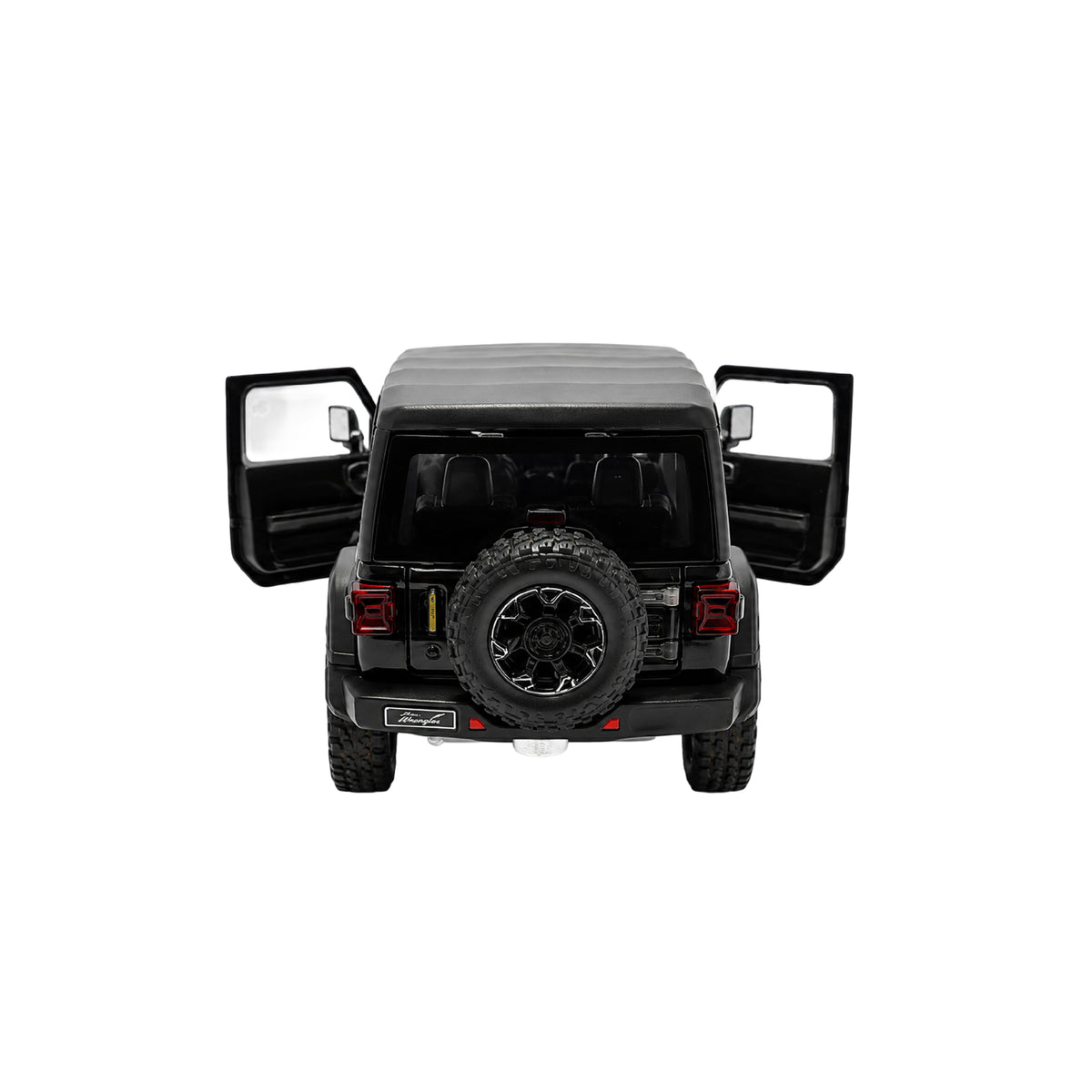 Jeep Wrangler Rubicon Escala 1:24 Coleccionable con Luces y Sonido