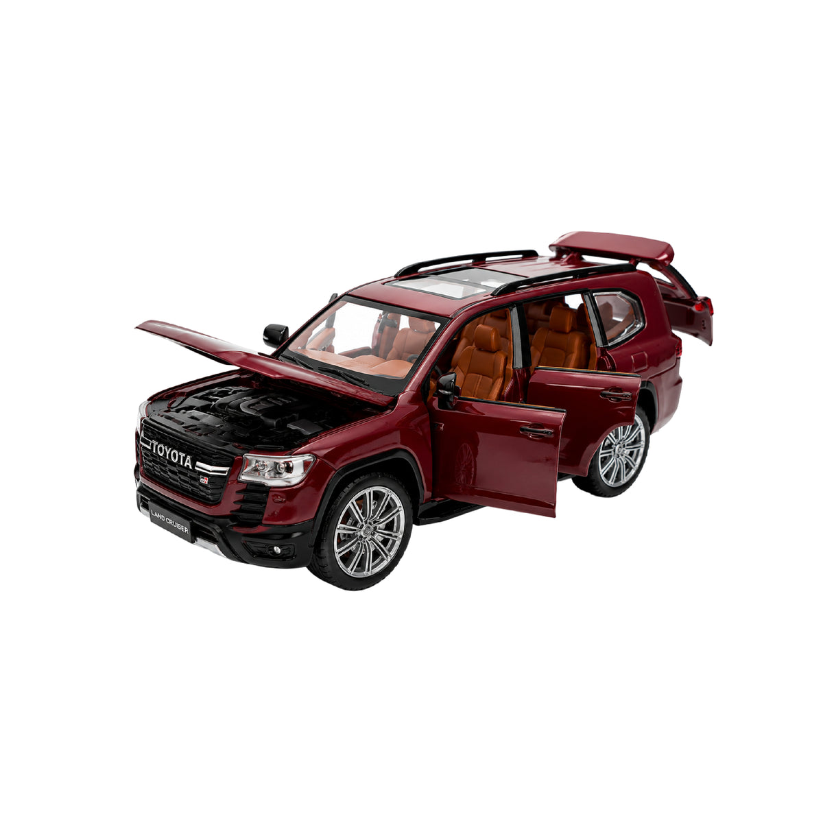 Camioneta Toyota Land Cruiser LC300 GR Sport Escala 1:24 Coleccionable