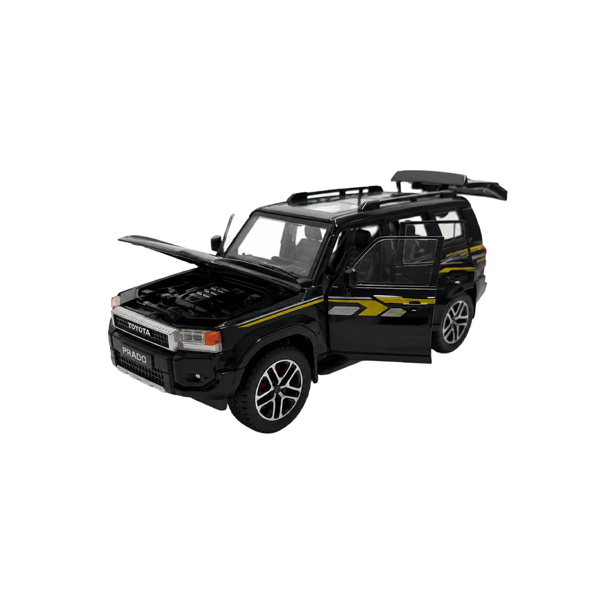 Camioneta Toyota Land Cruiser Prado LC280 Escala 1:24 Coleccionable