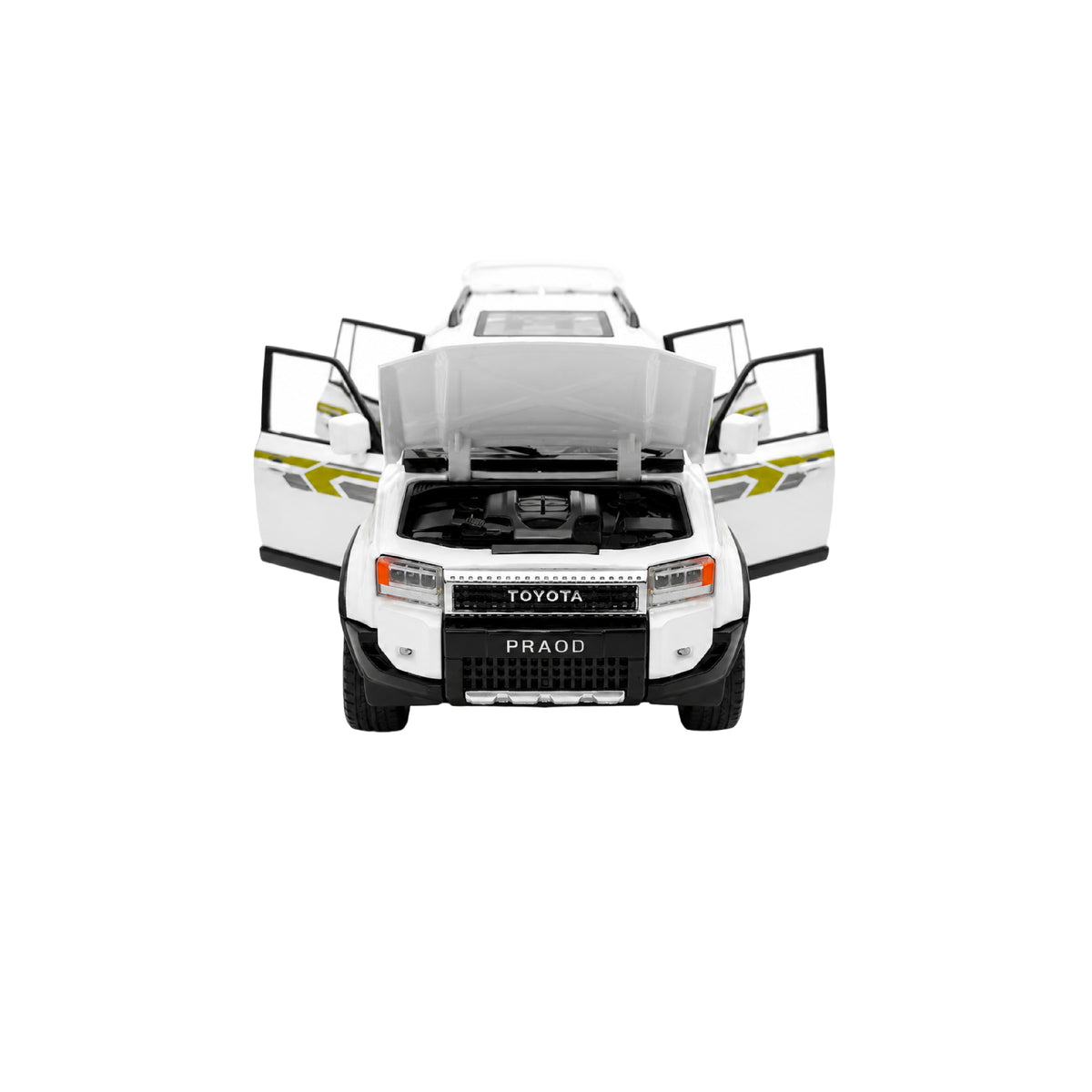 Camioneta Toyota Land Cruiser Prado LC280 Escala 1:24 Coleccionable