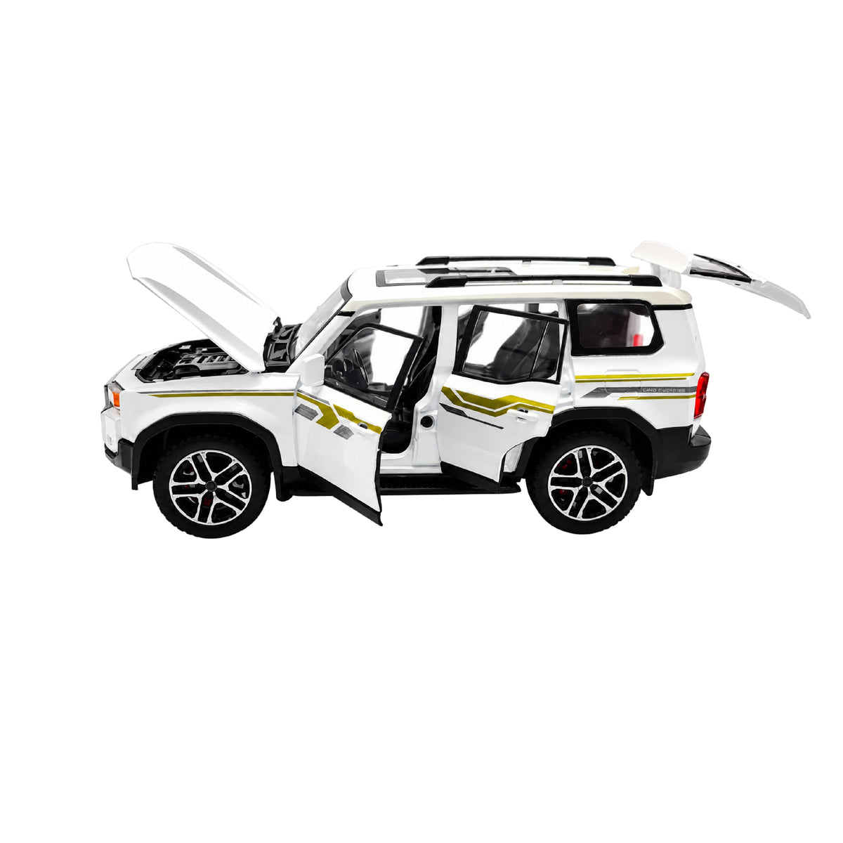 Camioneta Toyota Land Cruiser Prado LC280 Escala 1:24 Coleccionable