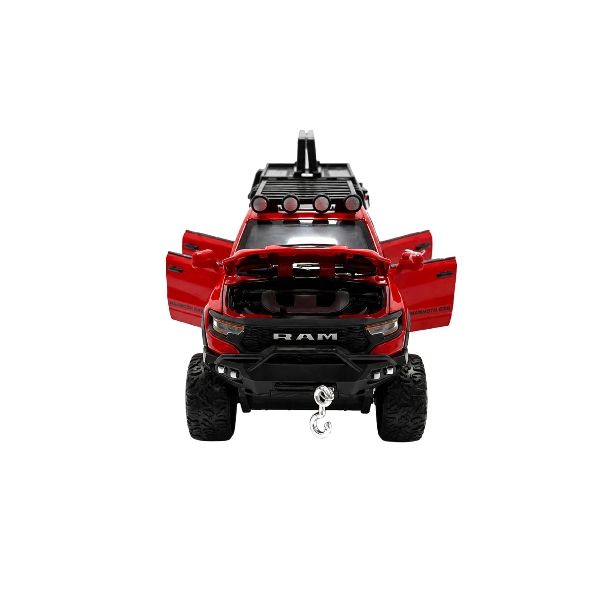 Camioneta Dodge Ram 1500 6X6 TRX Escala 1:32 Coleccionable