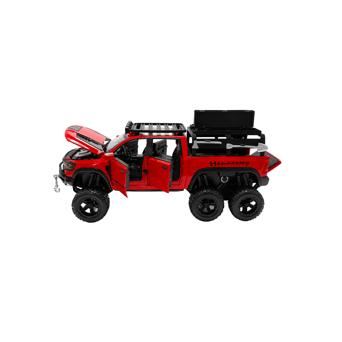 Camioneta Dodge Ram 1500 6X6 TRX Escala 1:32 Coleccionable