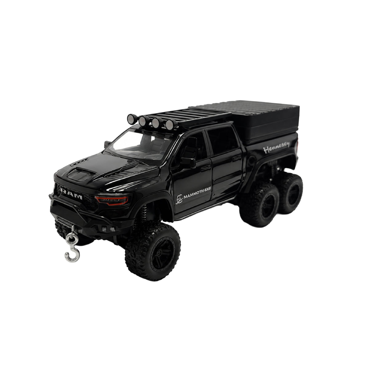 Camioneta Ram Hennessey Mammoth 1000 TRX 6X6 Escala 1:32 Coleccionable