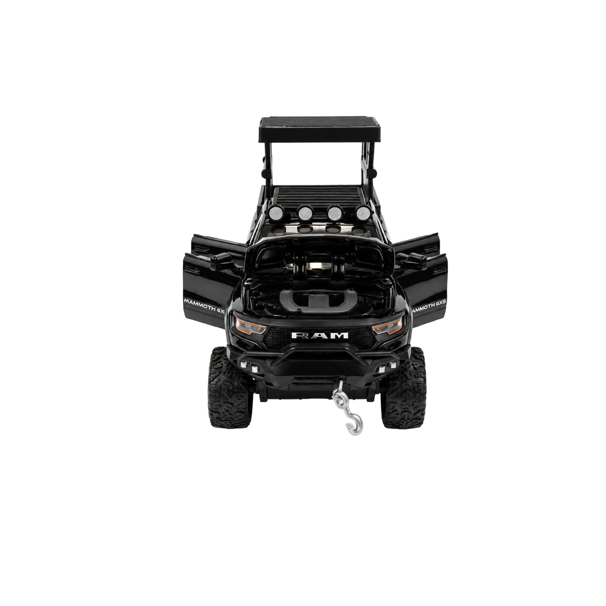 Camioneta Ram Hennessey Mammoth 1000 TRX 6X6 Escala 1:32 Coleccionable