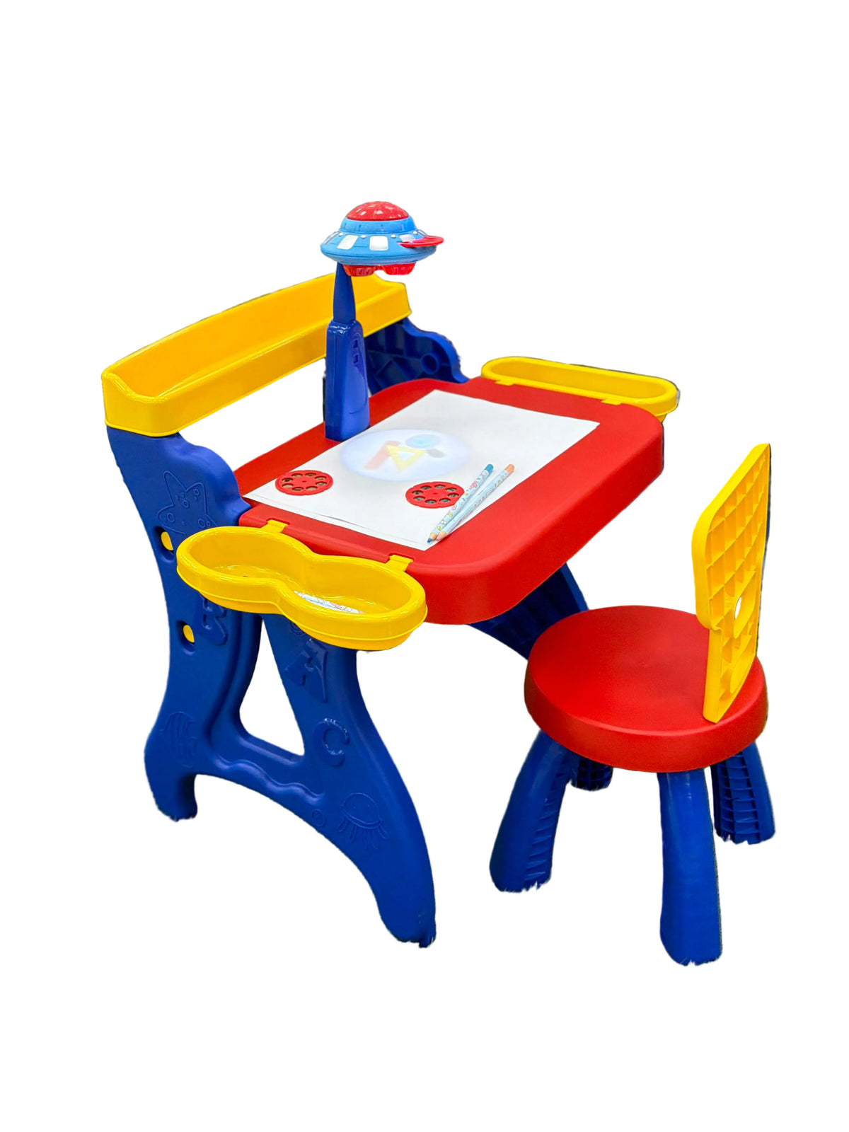 Mesa Proyector Infantil Desarmable Armaty con Silla