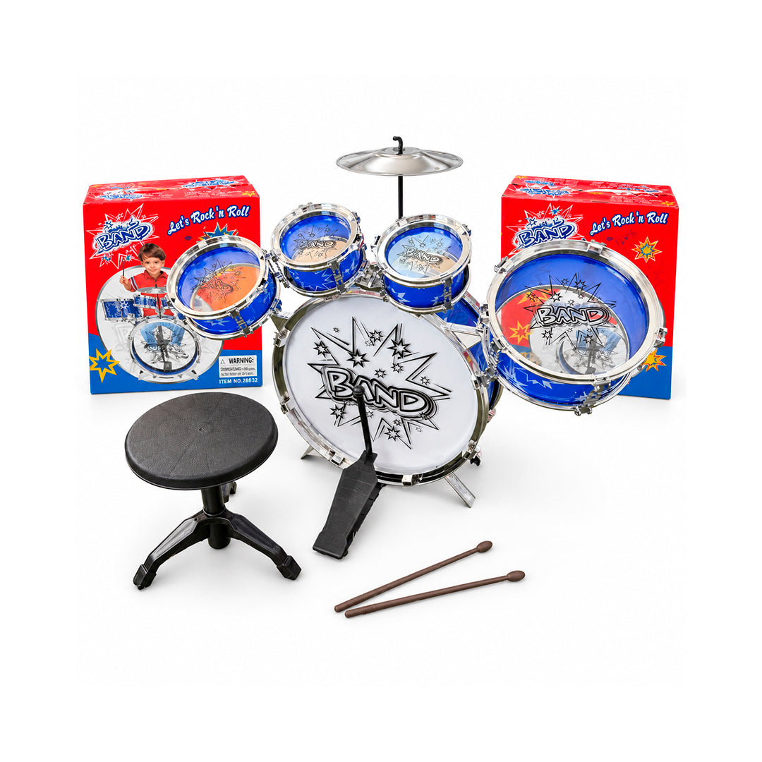 Batería Musical Infantil Big Band 8 Piezas