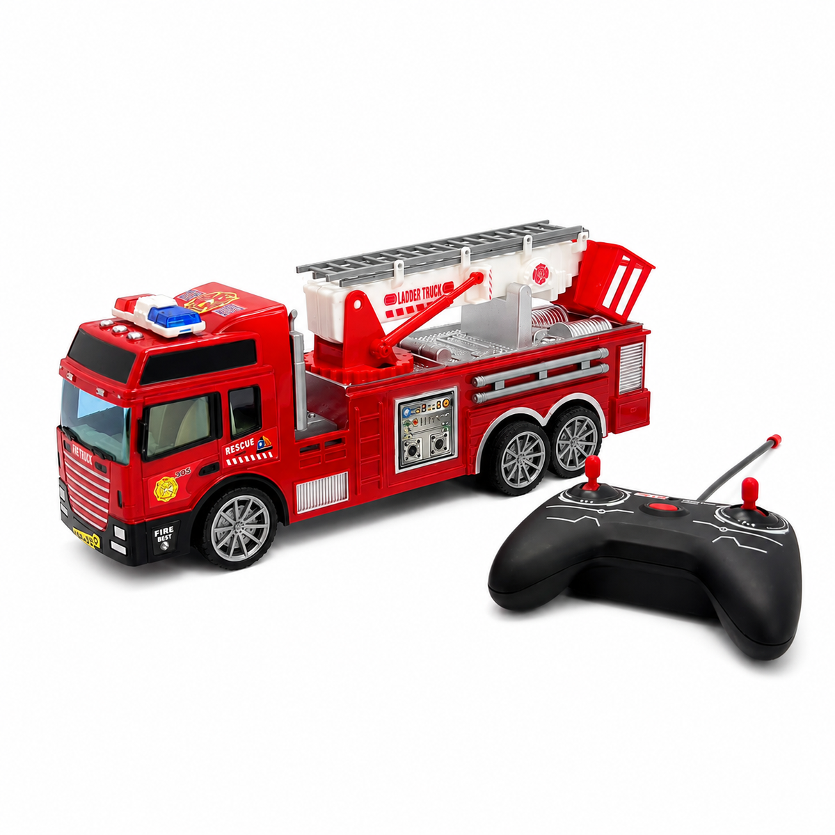 Carro de Bomberos Rescate a Control Remoto