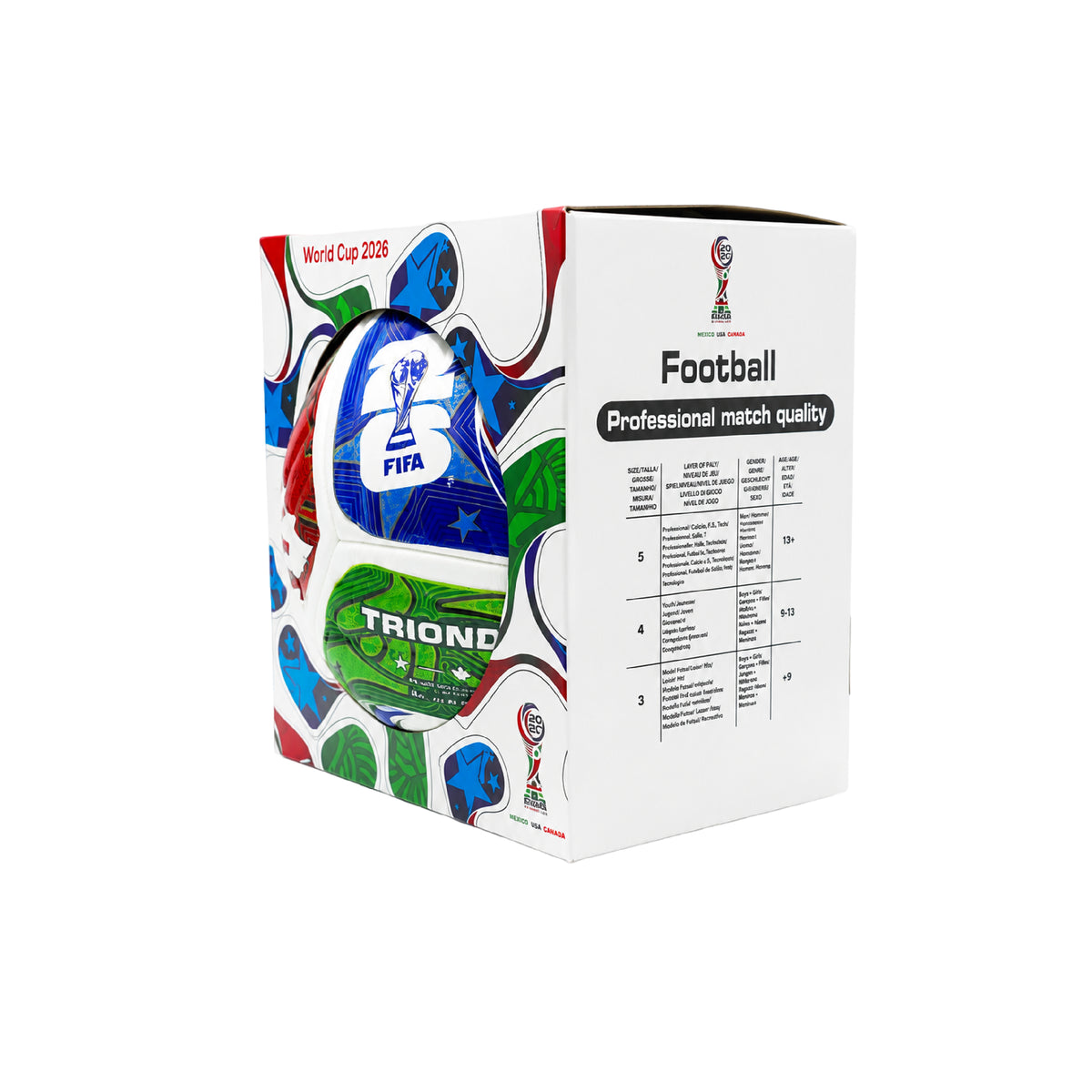 Balón Trionda Adidas Copa Mundial 2026