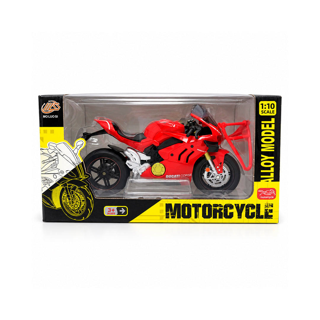 Moto Ducati Panigale V4 Escala 1:10 Coleccionable