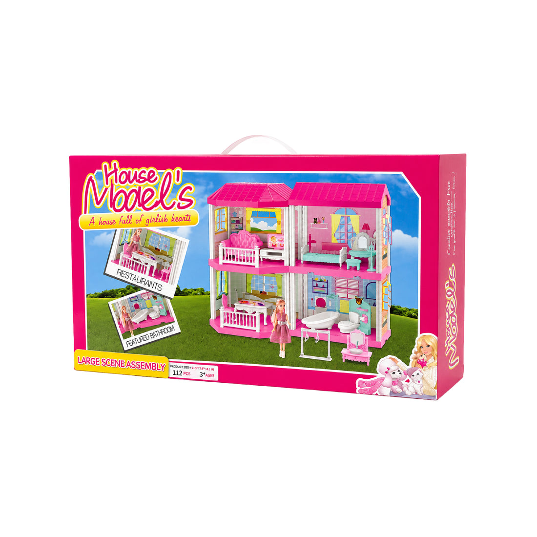 Casa de Muñecas 112 Piezas