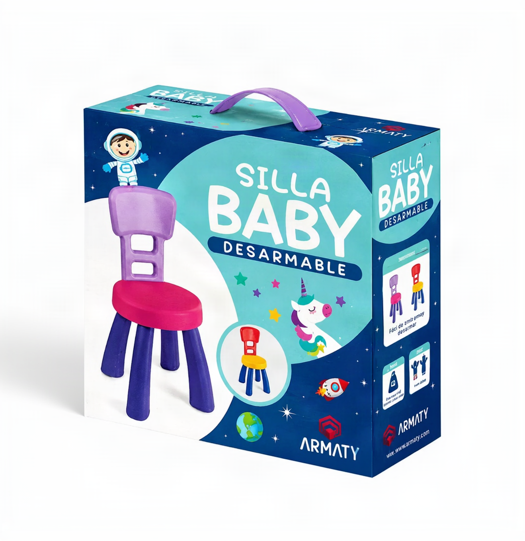 Silla Baby Desarmable Armaty para Niña