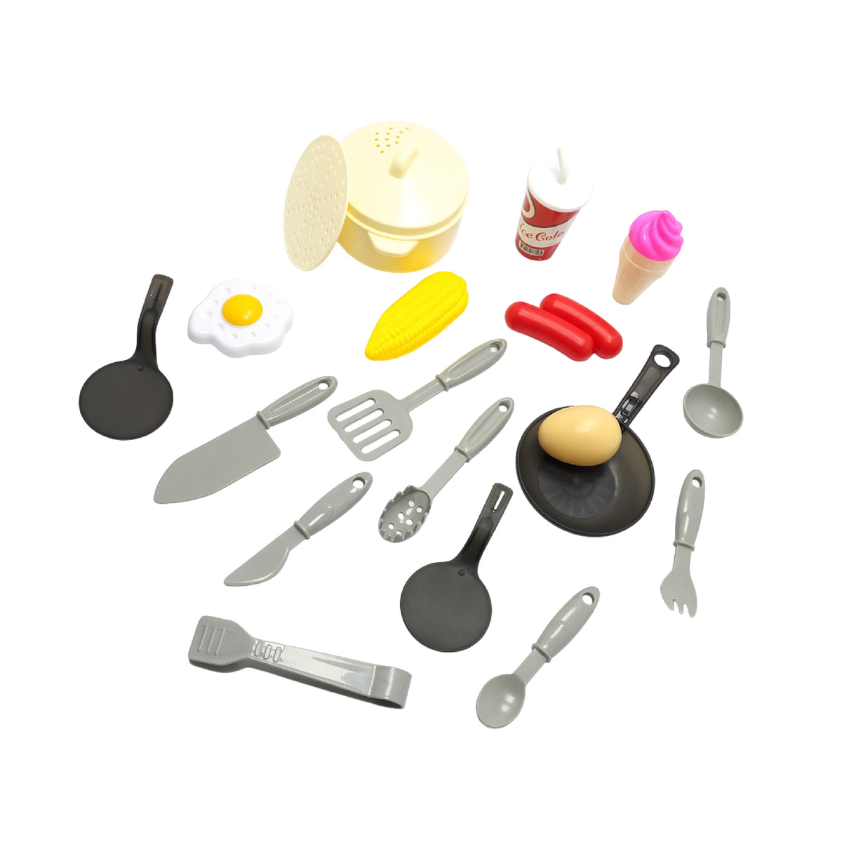 Cocina Chef Home 120 Piezas Verde con Luces y Sonidos