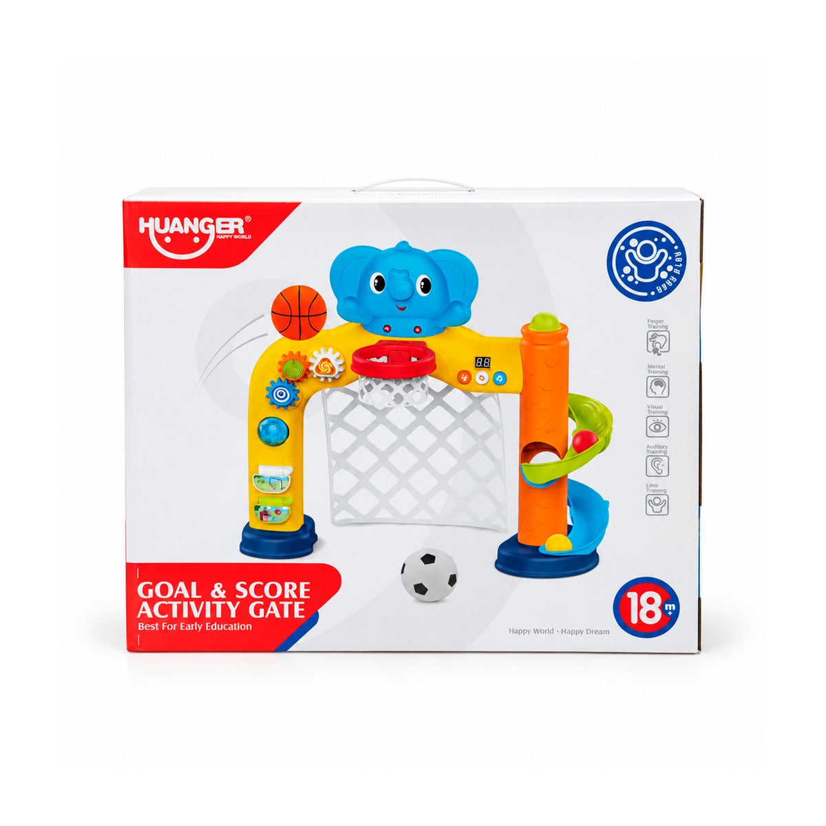 Cancha Interactiva Elefante Huanger 2 en 1