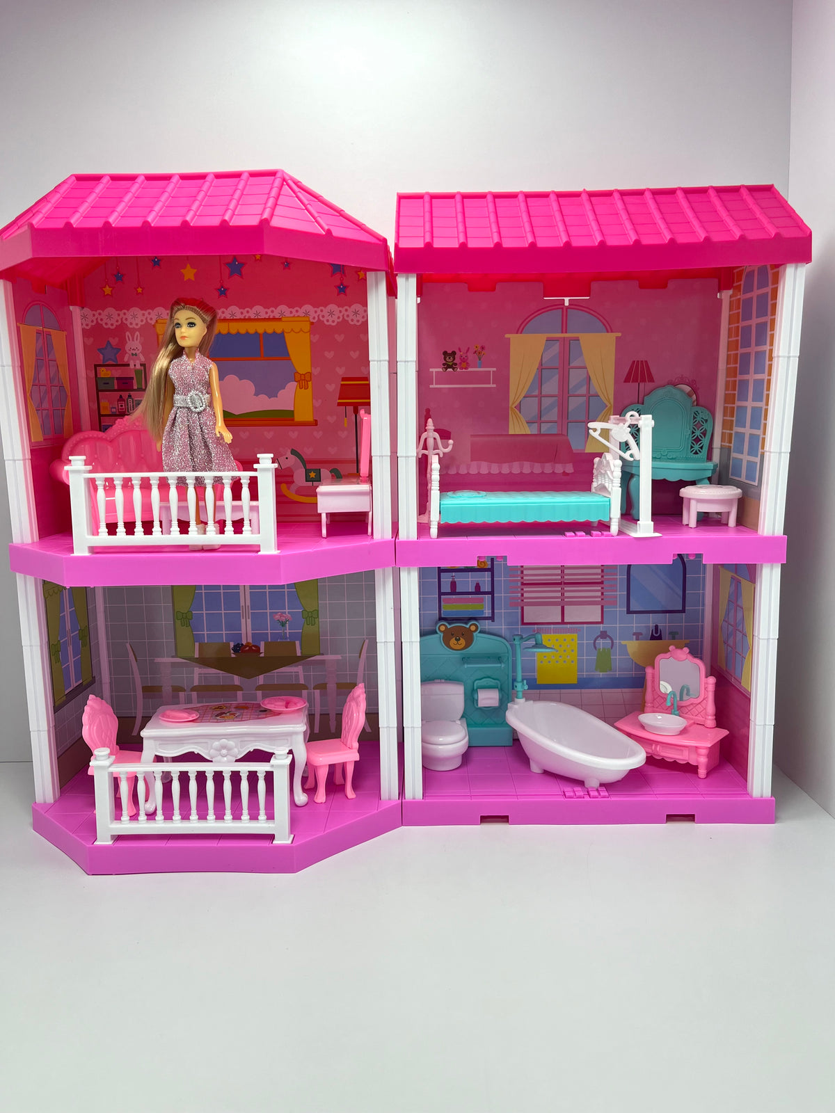 Casa de Muñecas 112 Piezas