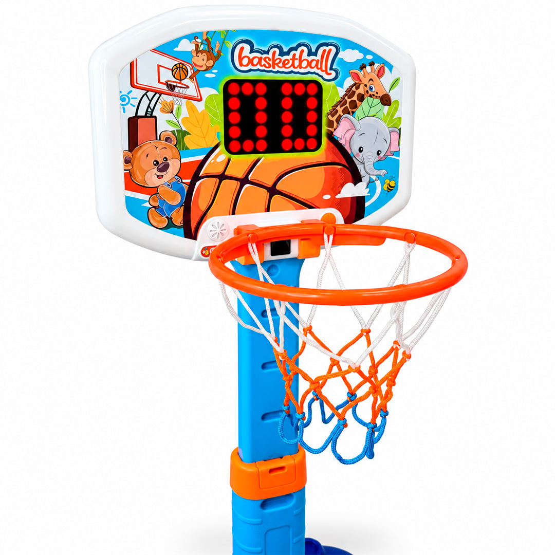 Cancha de Basketball Infantil con Luces y Sonido