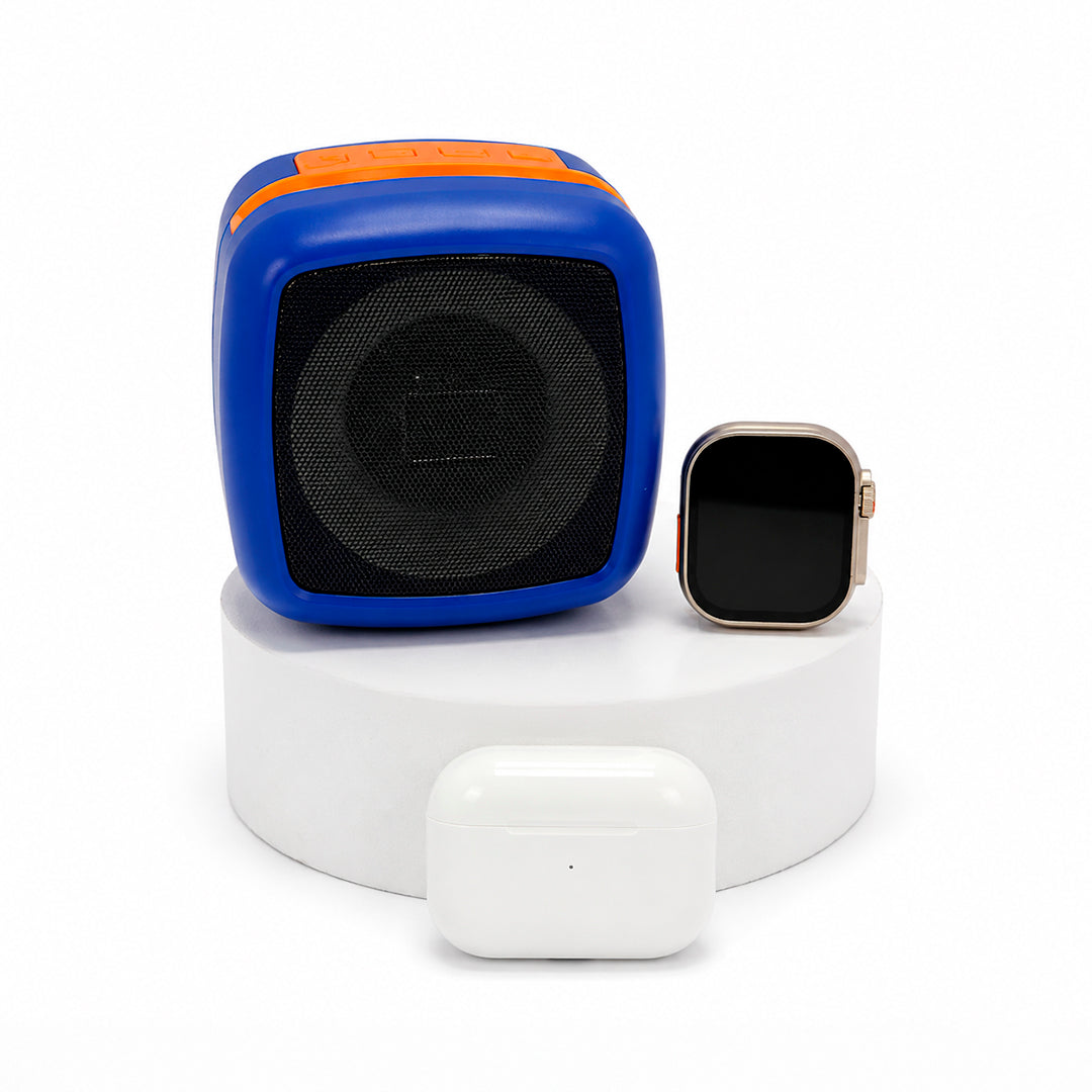 Combo Reloj Inteligente + Earpods + Parlante Bluetooth NX-01