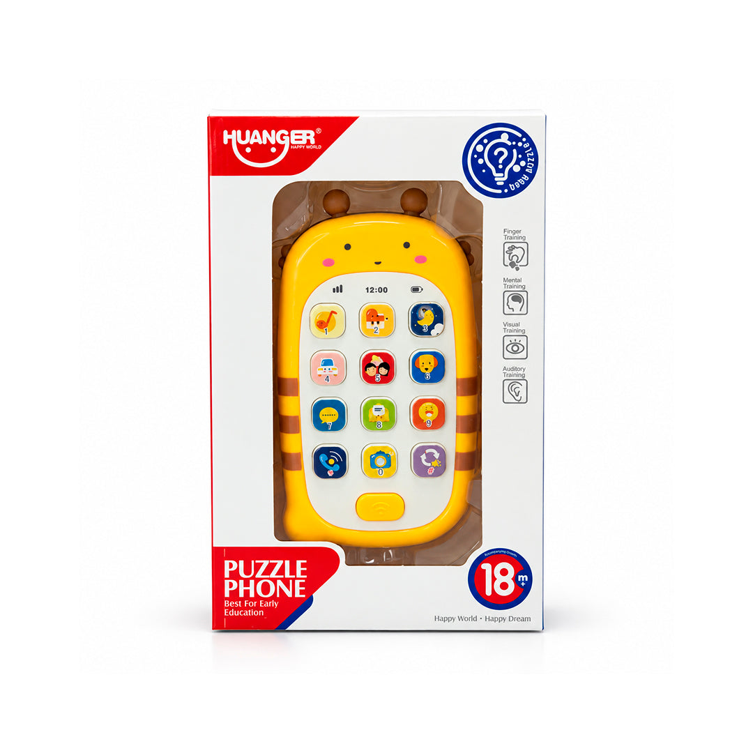 Celular Didáctico Huanger con Sonidos y Botones Interactivos