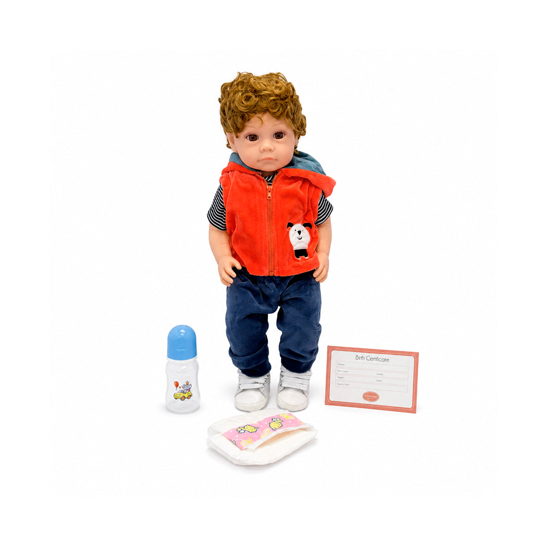 Tommy Muñeco Bebé Realista Silicona 55 cm