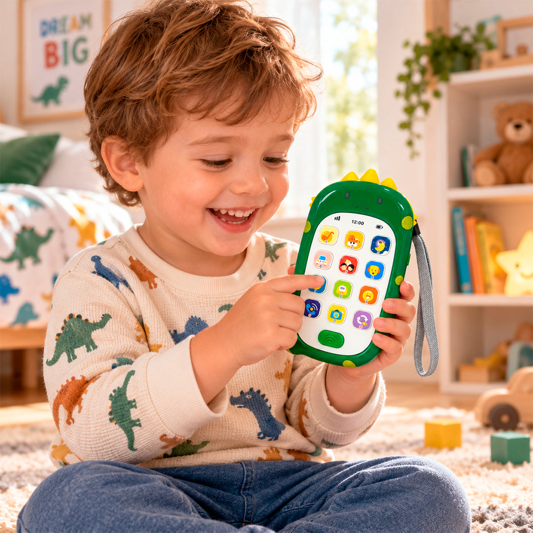 Celular Didáctico Huanger con Sonidos y Botones Interactivos