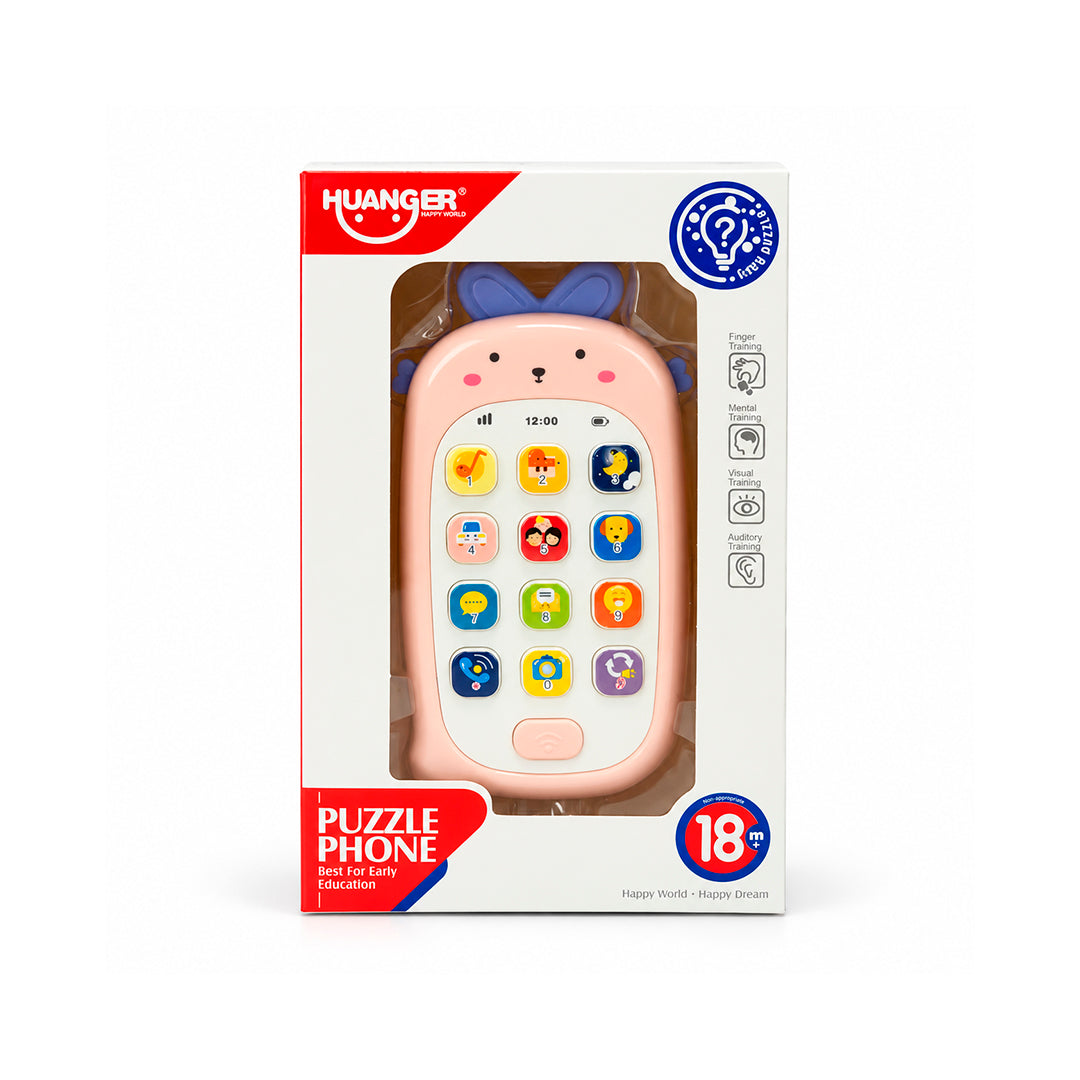 Celular Didáctico Huanger con Sonidos y Botones Interactivos