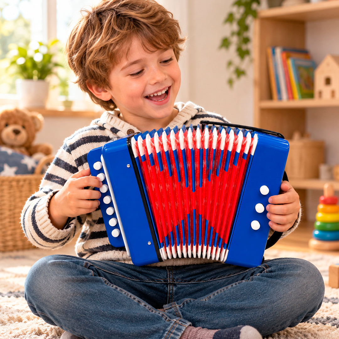 Acordeón Infantil 7 Teclas Modelo Musical